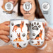 German Shepherd Egg-Shaped Insulated Stainless Steel Tumbler 12oz