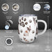 French Bulldog Egg-Shaped Insulated Stainless Steel Tumbler 12oz