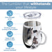 French Bulldog Egg-Shaped Insulated Stainless Steel Tumbler 12oz