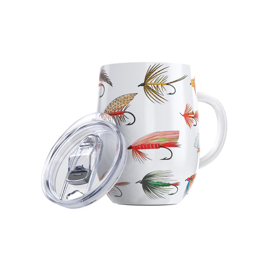 Lures Egg-Shaped Insulated Stainless Steel Tumbler 12oz
