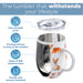 Corgi Egg-Shaped Insulated Stainless Steel Tumbler 12oz