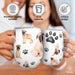 Pug Egg-Shaped Insulated Stainless Steel Tumbler 12oz