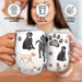 Labrador Retriever Egg-Shaped Insulated Stainless Steel Tumbler 12oz