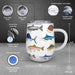 Freshwater Fish/Saltwater Fish Egg-Shaped Insulated Stainless Steel Tumbler 12oz