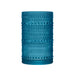 Hobnail Drinking Glasses - Blue 14 oz ( Set of 4 )