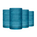 Hobnail Drinking Glasses - Blue 14 oz ( Set of 4 )