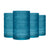 Hobnail Drinking Glasses - Blue 14 oz ( Set of 4 )