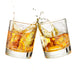 Cincinnati Etched Street Grid Whiskey Glasses