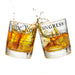 United States Constitution + Declaration Whiskey Glasses (Set of 2)