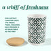 Green Premium Airtight Ceramic Dog Treat Canister Jar Set with Lid