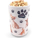 Chihuahua Premium Airtight Ceramic Dog Treat Canister Jar Set with Lid