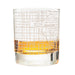Denver Etched Street Grid Whiskey Glasses