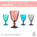 Diamond Goblet Glasses - Pink (Set of 4)