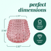 Bubble Wider Base Candle Holder 6.5cm (Set of 6) - Pink