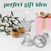 Tall X Candle Holder Reversible 13.2cm (Set of 2) Clear