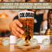 University of Colorado Pint Glasses - Contains Full Color Colorado Buffaloes Logo & Campus Map Gift Idea College Grads and Alumni (Set of 2)