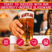 University of Maryland Pint Glasses - Full Color Maryland Terrapins Logo & Campus Map - Gift Idea College Grads and Alumni (Set of 2)
