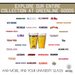 University of Colorado Pint Glasses - Contains Full Color Colorado Buffaloes Logo & Campus Map Gift Idea College Grads and Alumni (Set of 2)