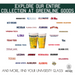 Michigan State University Pint Glasses Contains Full Color MSU Logo & Campus Map MSU Spartans Gift idea College Grads and Alumni (Set of 2)