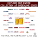 Texas A&M University Pint Glasses - Contains Full Color Texas A and M Logo and Campus Map Aggies Gift Idea College Alumni (Set of 2)