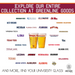 University of Virginia Tech Pint Glass Full Color Hokie Bird Logo & Campus Map Gift Idea for College Grads and Alumni (Set of 2)