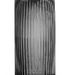 Ripple Vase Rounded Bottom Hand-Blown Glass Vases for Flowers - Gray