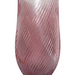 Ripple Vase Rounded Custom 28 cm (Set of 1) Pink