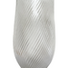 Ripple Vase Rounded Custom 28 cm (Set of 1) Clear