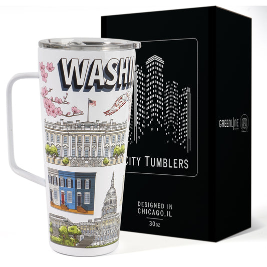 Washington City Tumblers - 30oz