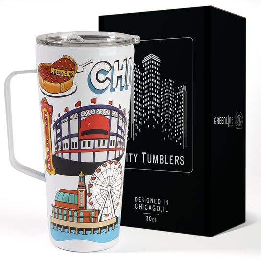 Chicago City Tumblers - 30oz