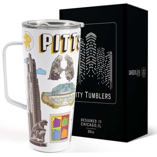 Pittsburgh City Tumblers - 30oz