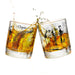 Pride & Prejudice Literature Rocks Glass