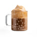 Modern Glass Coffee Mug - 16 oz Tumbler Science of Coffee Glass (Set of 2)