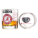 University Of Alabama Whiskey Glass Set (2 Low Ball Glasses)