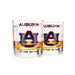 Auburn University Whiskey Glass Set (2 Low Ball Glasses)
