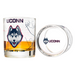 University Of Connecticut Whiskey Glass Set (2 Low Ball Glasses)