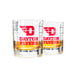 University Of Dayton Whiskey Glass Set (2 Low Ball Glasses)