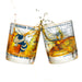 Georgia Tech Whiskey Glass Set (2 Low Ball Glasses)