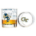 Georgia Tech Whiskey Glass Set (2 Low Ball Glasses)