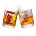 University Of Louisville Whiskey Glass Set (2 Low Ball Glasses)