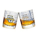 Marquette University Whiskey Glass Set (2 Low Ball Glasses)