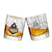 Purdue University Whiskey Glass Set (2 Low Ball Glasses)