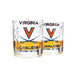 University Of Virginia Whiskey Glass Set (2 Low Ball Glasses)