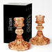 Tall Candle Holder - 10.2cm (Set of 2) -  Coffee