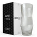 Ripple Vase Angled Custom 28 cm  (Set of 1) Clear