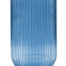 Ribbed Colored Drinking Glasses (Set of 4) - Blue