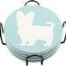 Yorkshire Terrier Ceramic Drink Coasters - Set of 4
