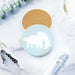 Golden Retriever Ceramic Drink Coasters - Set of 4