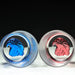 Eagle Whiskey Glasses With Etched Flag