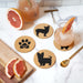 Yorkshire Terrier Cork Drink Coasters - Set of 4